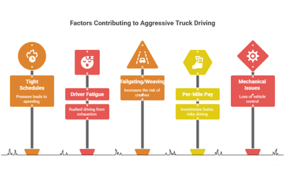 Factors Contributing To Aggressive Truck Driving