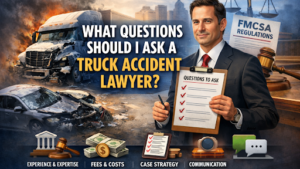What Questions Should I Ask a Truck Accident Lawyer