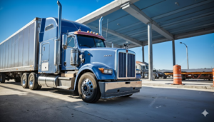Semi Trucks Have Spikes on Their Wheels